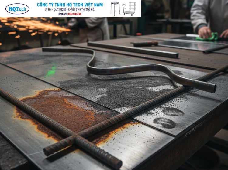 lỗi gia công inox