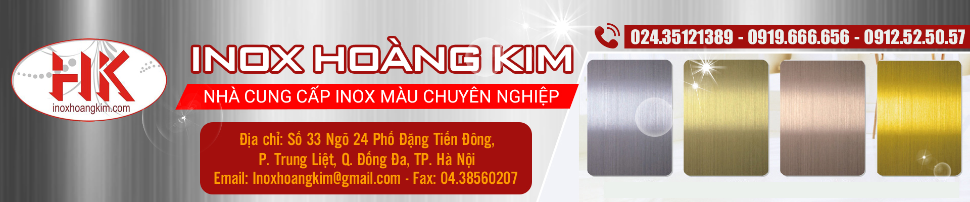 banner Inox Hoàng Kim