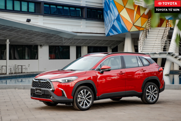 Toyota Corolla Cross 2022 màu đỏ