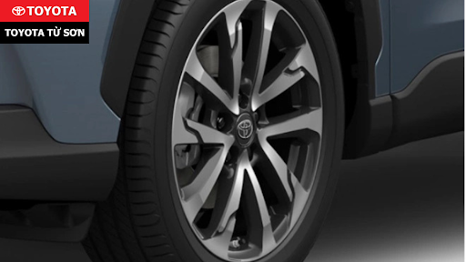 Lazang 5 chấu tạo hình chữ V trên 2022 Toyota Corolla Cross