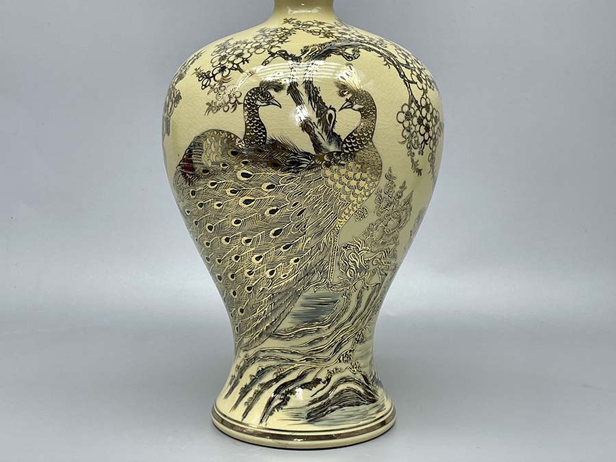 mai-binh-tich-loc-phu-the-vien-man-cao-38cm-gom-chu-dau-ve-vang-kim-2