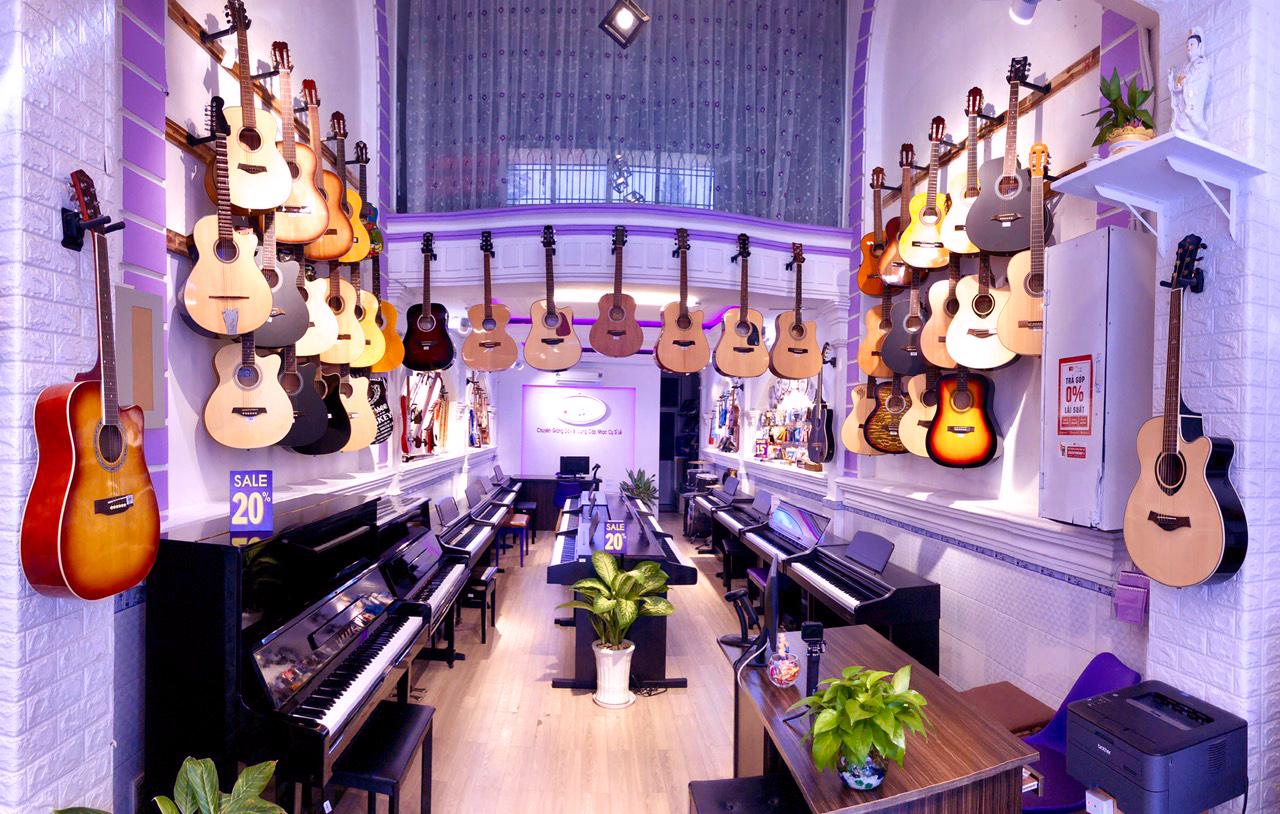 Nơi mua đàn guitar giá rẻ uy tín tại TPHCM