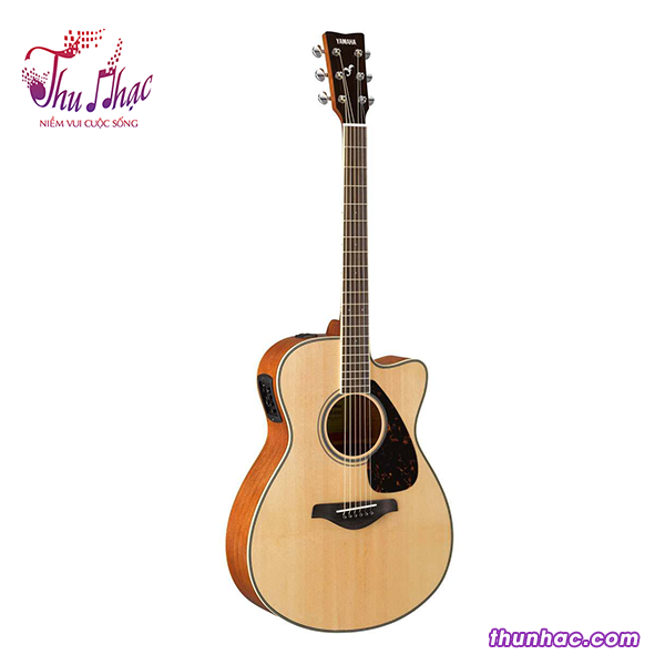 Thiết kế thân đàn guitar acoustic Yamaha FSX820C