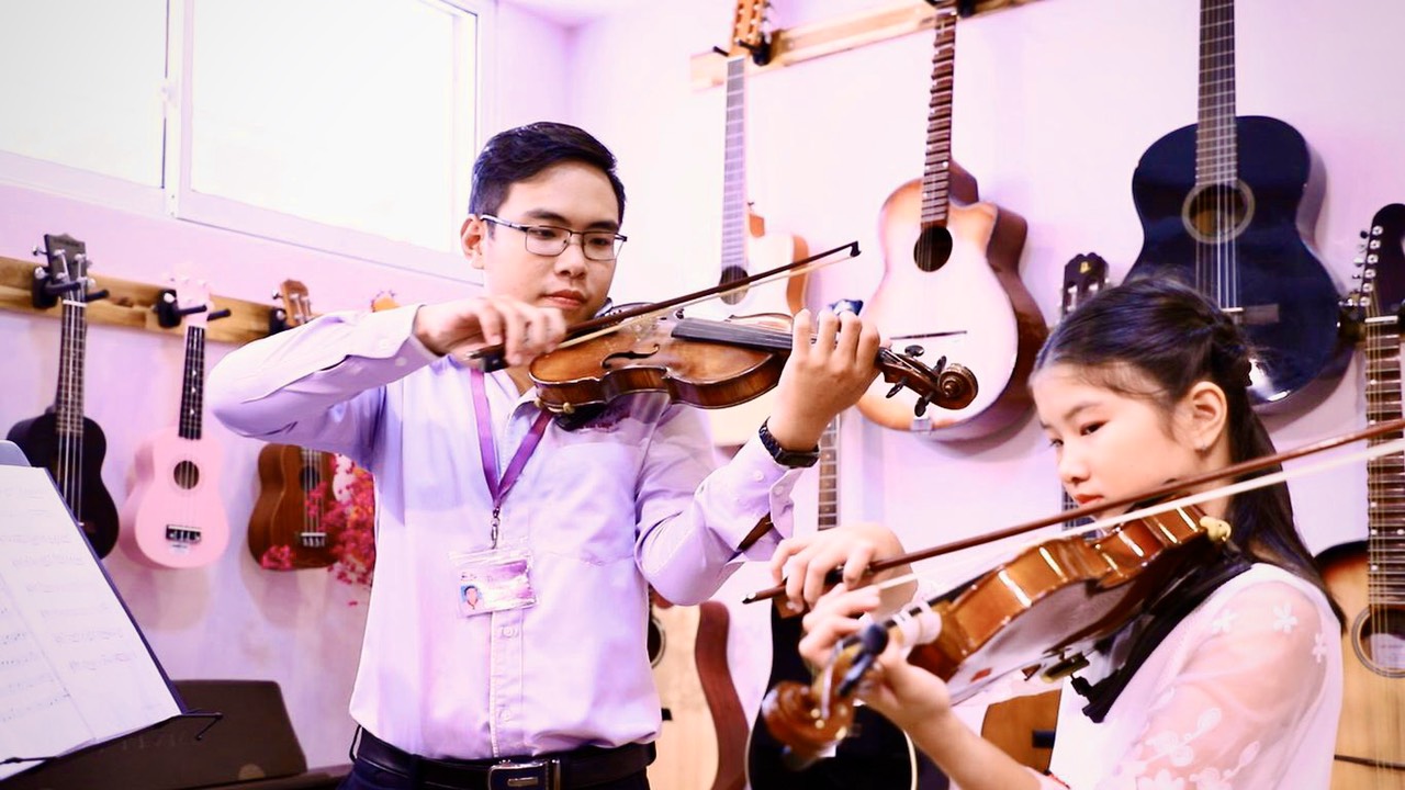 Học đàn violin căn bản cho người mới bắt đầu ở đâu