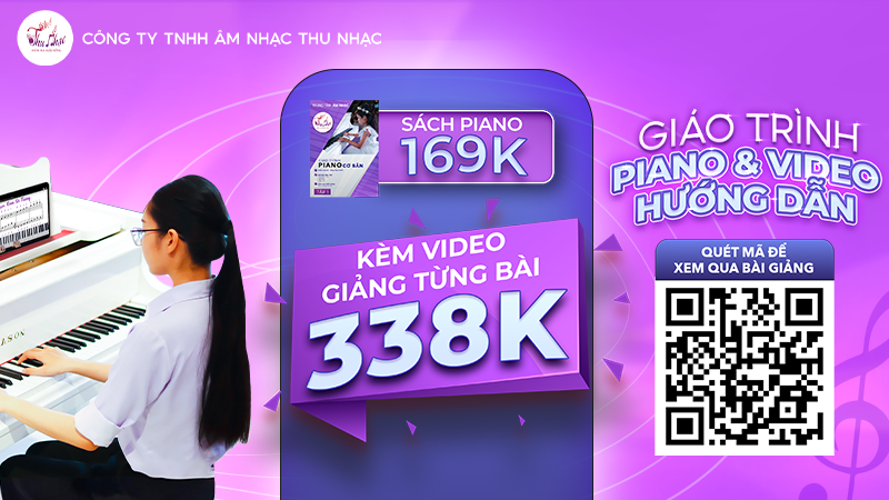 Khóa học đàn piano cơ bản qua video