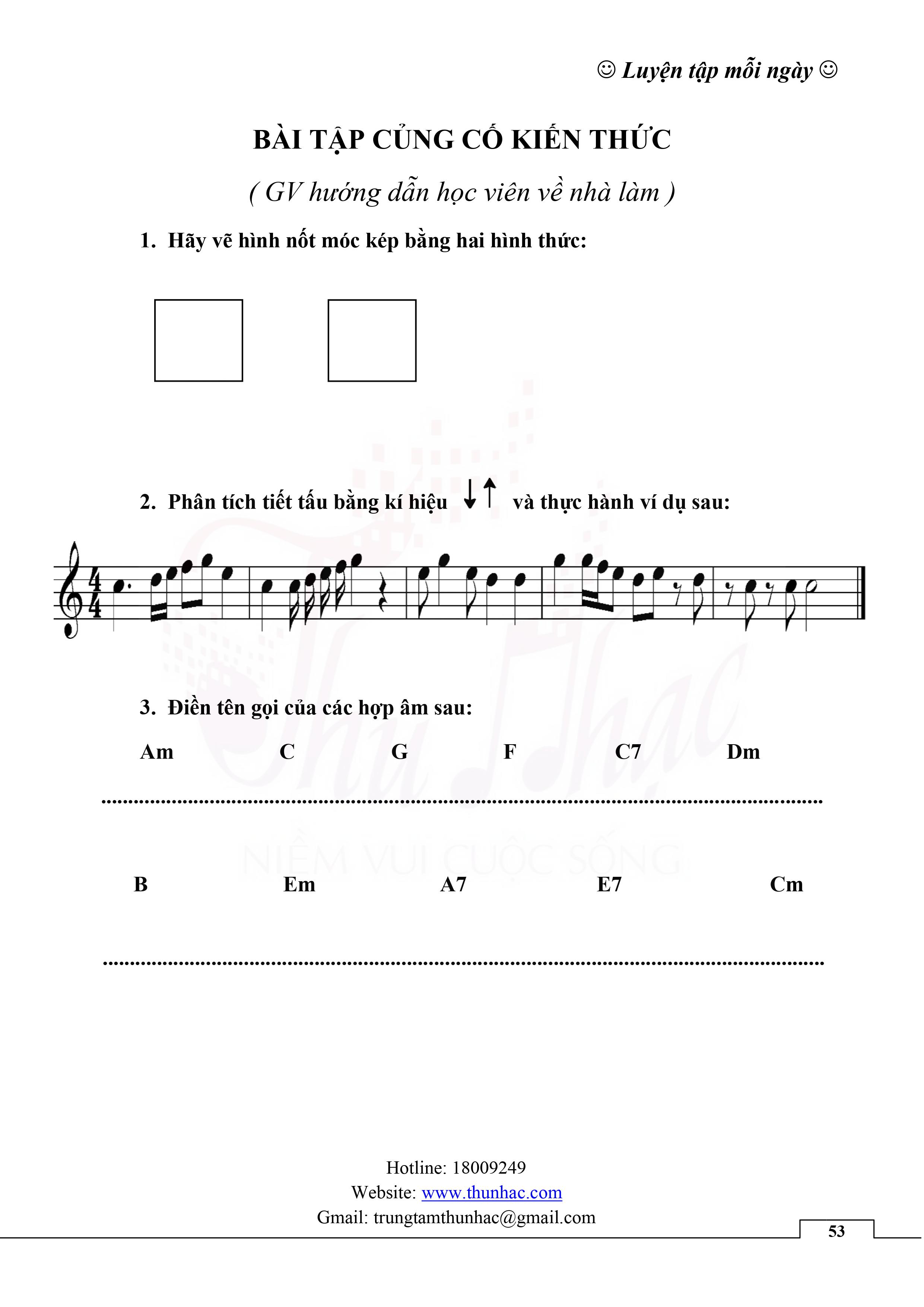 sách tự học guitar nâng cao