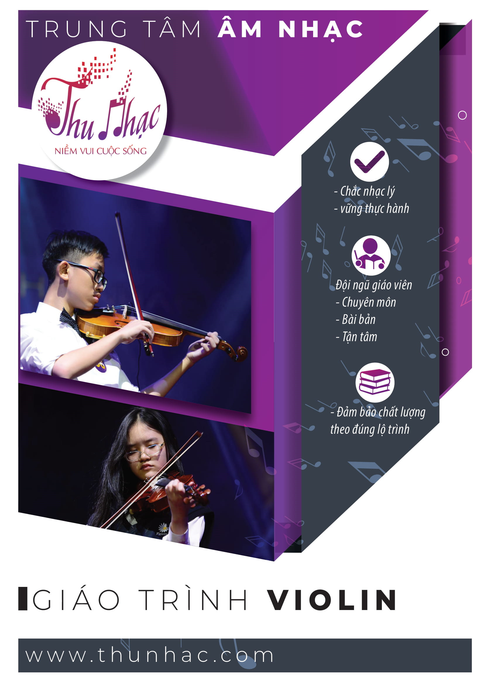 Giáo trình học Violin chất lượng