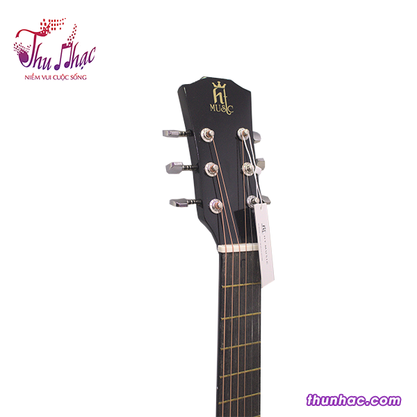 Đàn guitar acoustic HT Music size 3/4 màu đen