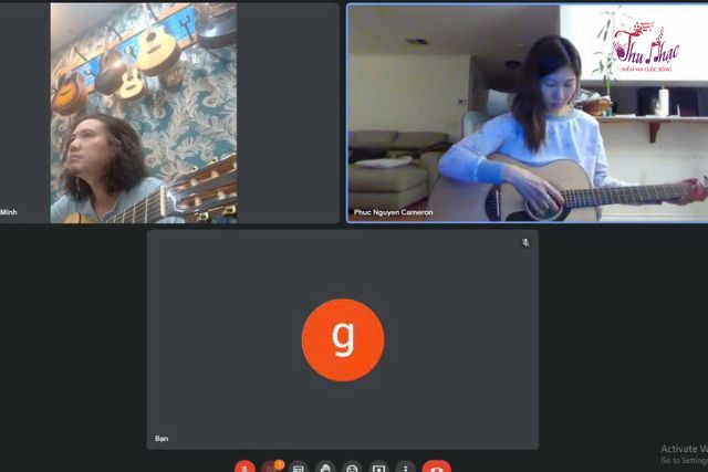 Lớp học đàn guitar online cho người mới bắt đầu