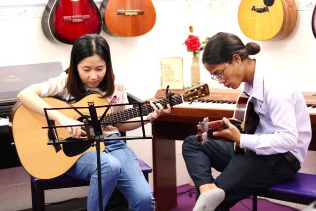 Lưu ý khi học đàn guitar cho người mới