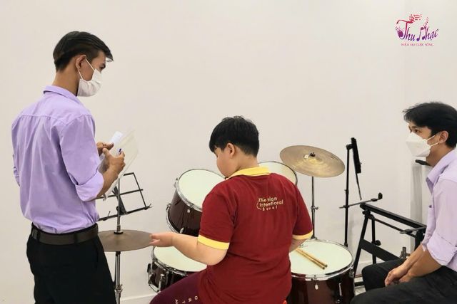 Học trống Jazz lớp VIP 1 kèm 1