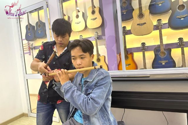 Học sáo trúc hiệu quả tại Thu Nhạc