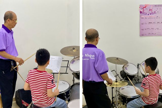Học trống Jazz hiệu quả tại Thu Nhạc
