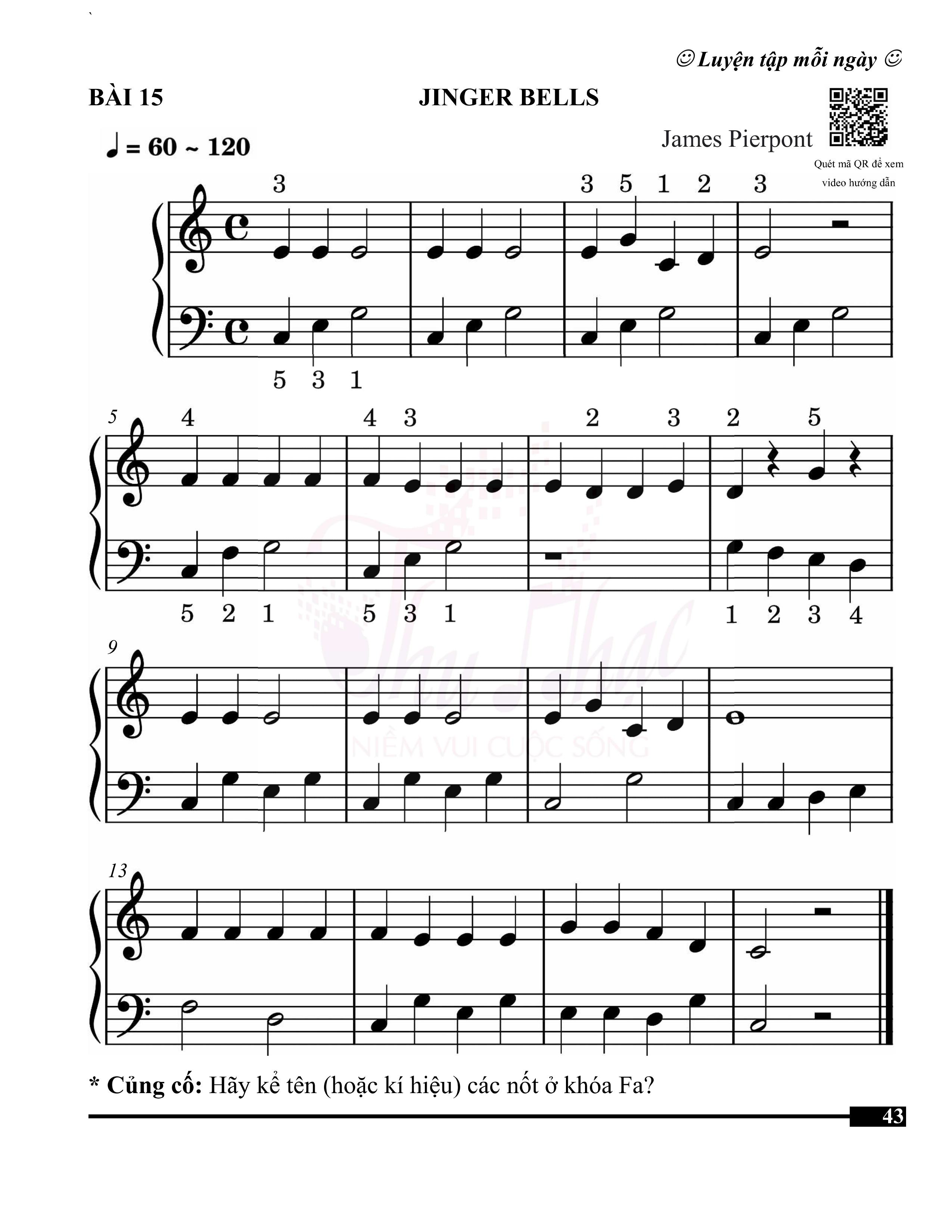 Bài tập piano cơ bản cho người mới