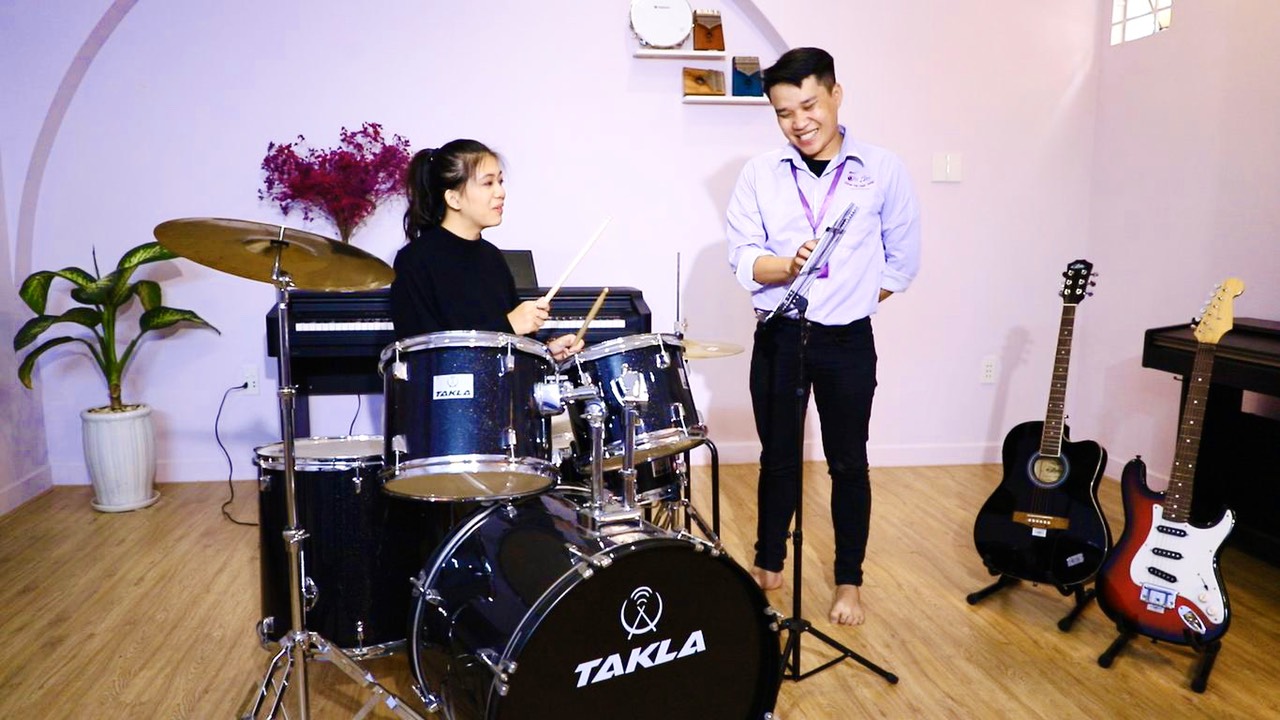 Lớp học trống jazz quận tân phú