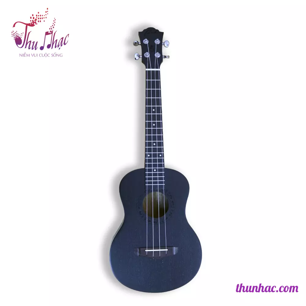 Đàn ukulele gỗ màu xanh lam sậm chất lượng