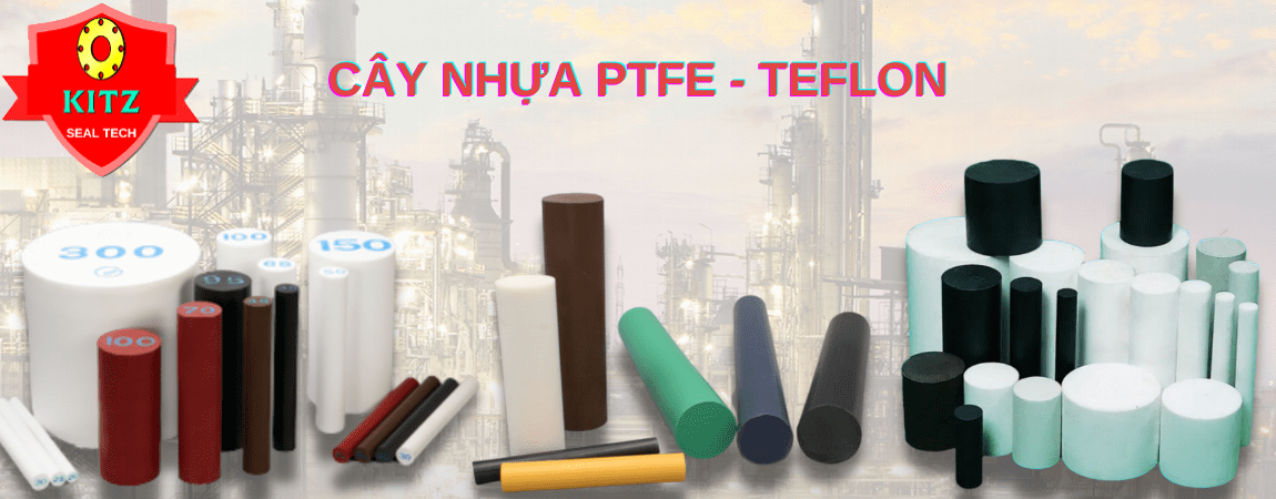 Cây Nhựa PTFE | Thanh Nhựa Teflon | PTFE Rod | Teflon Rod