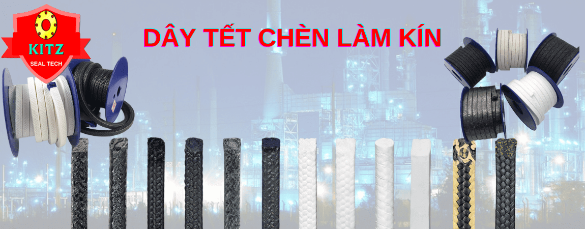 Gland packing là gì, Compression packing là gì, Dây tết chèn là gì ? nó hay còn gọi là dây túp chèn bơm van, dây sợi Basituc là loại dây tết làm kín trục bơm, ty van, trục máy khuấy, trục chân vịt. trục quay. nhập khẩu dây tết chèn, phân phối dây tết chèn, dây tết chèn Kitz Hà nội, bảng báo giá dây tết chèn