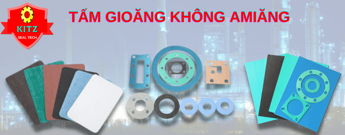 Non Asbestos Jointing Gasket Sheet, Tấm gioăng không amiang là một loại bìa đệm nén hay còn gọi là gioăng bìa giấy, có tên tiếng anh là non asbestos gasket, non asbestos sheet, gioăng chịu nhiệt không amiang, vòng đệm không amiang, tấm đệm không amiang chịu nhiệt, gioăng đệm chịu nhiệt