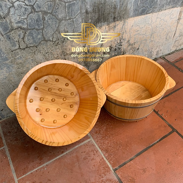 mẫu chậu gỗ ngâm chân giá rẻ
