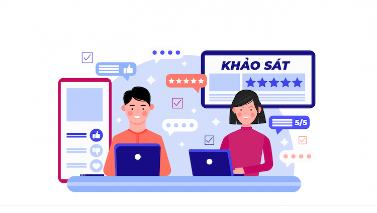 khảo sát trực tuyến