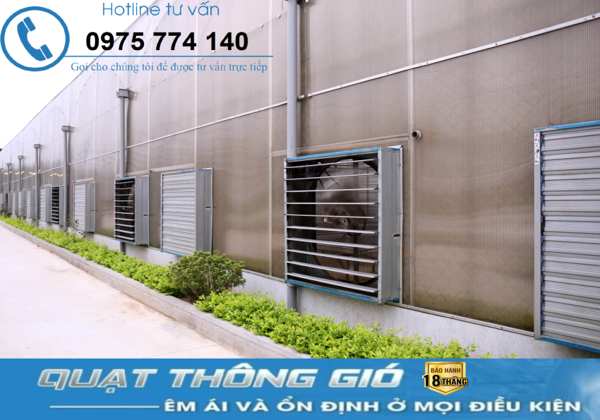 quạt thông gió vuông công nghiệp 900x900