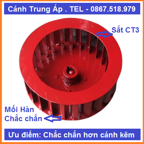 cánh quạt ly tâm trung áp