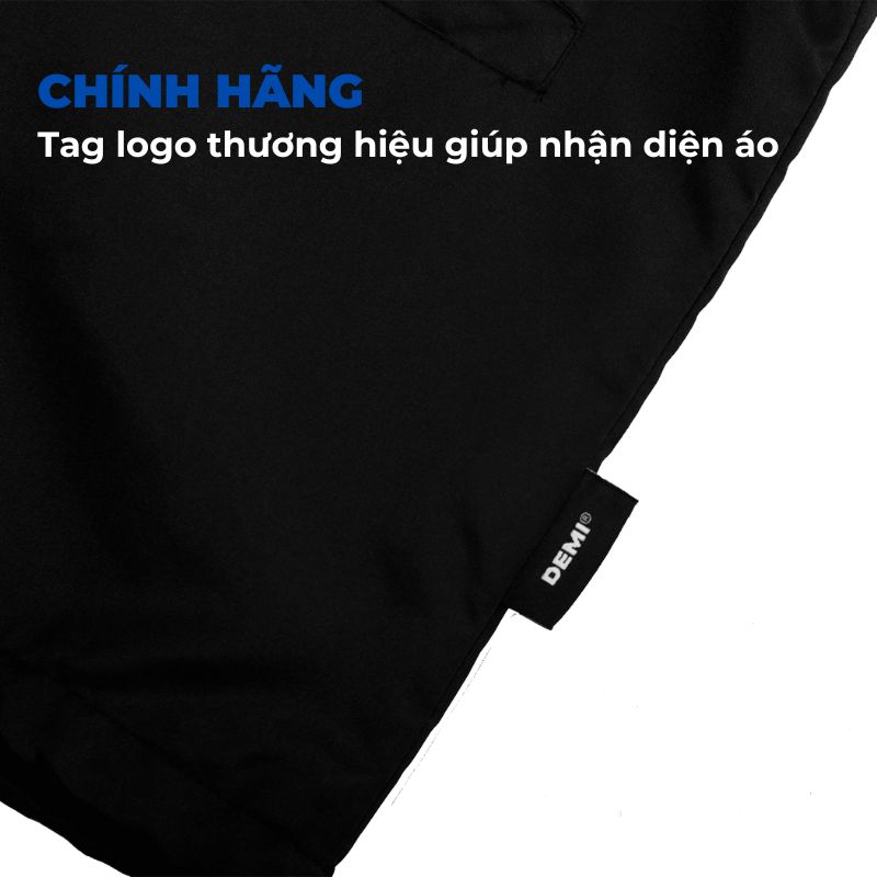 Áo khoác local brand giá rẻ vải dù có mũ DEMI