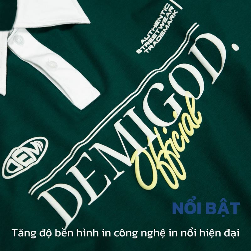 áo polo local brand phối cổ DEMI