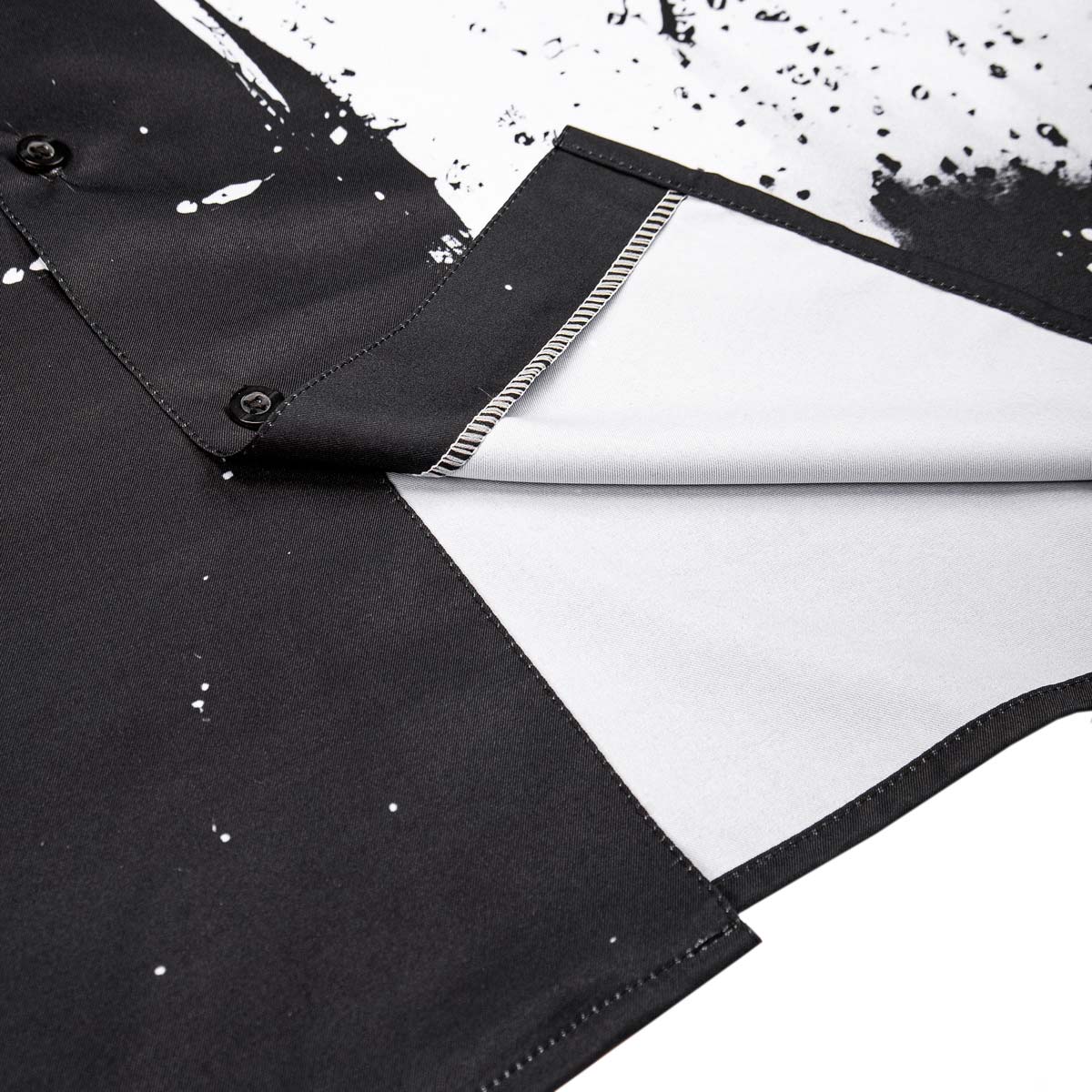 Áo sơ mi tay ngắn họa tiết local brand Nulled