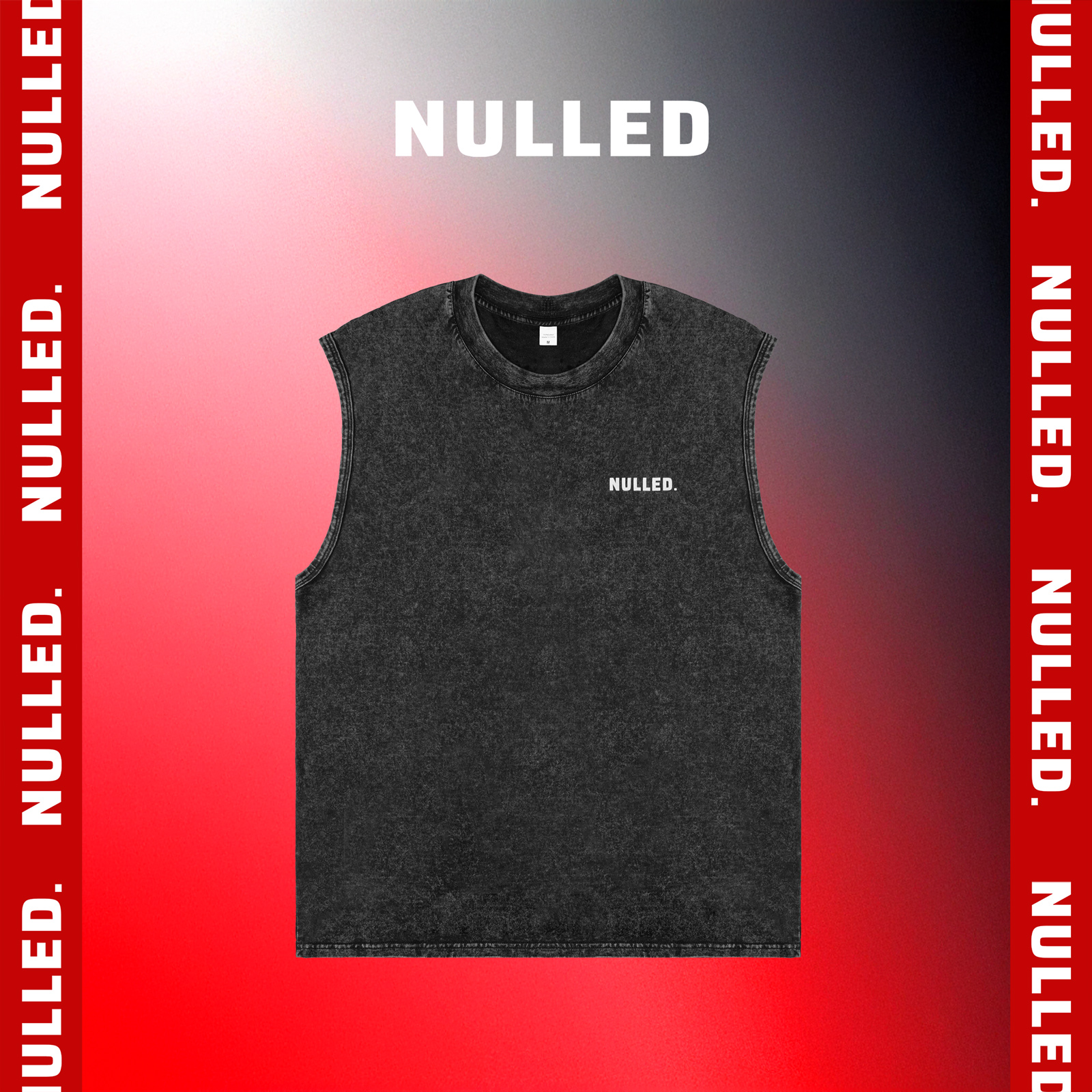 Áo tank top loang màu NULLED Tee N-T28-D