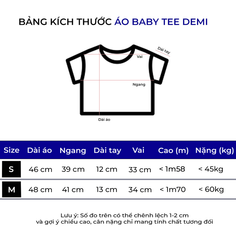 Áo thun baby tee local brand nữ DEMI