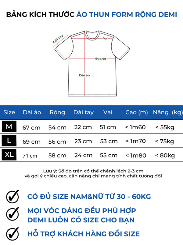 Áo thun basic local brand DEMI DE1-T5