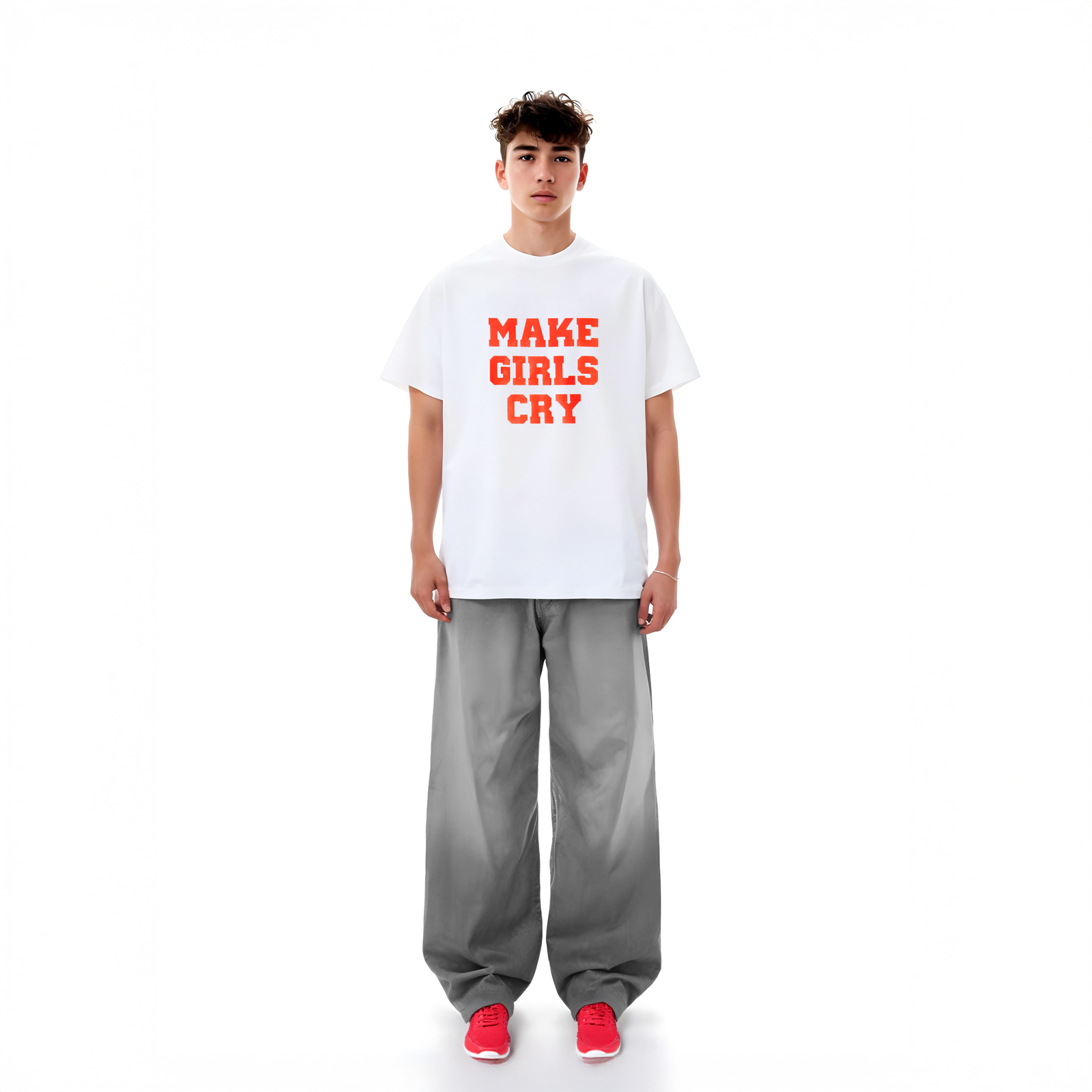 Áo thun cho nam Make Cry Tee N-T20-G