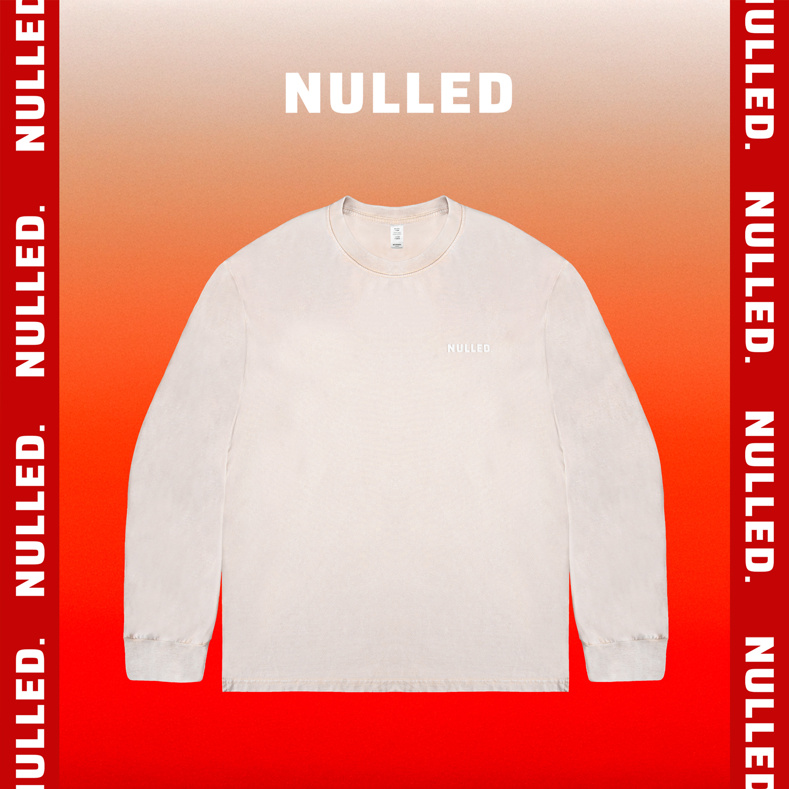 Áo thun loang màu dài tay NULLED Tee N-T27-B