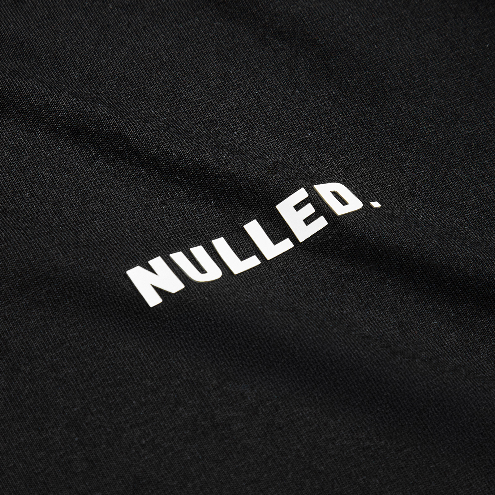 Áo thun đen phối cổ NULLED Tee N-T25-DVT