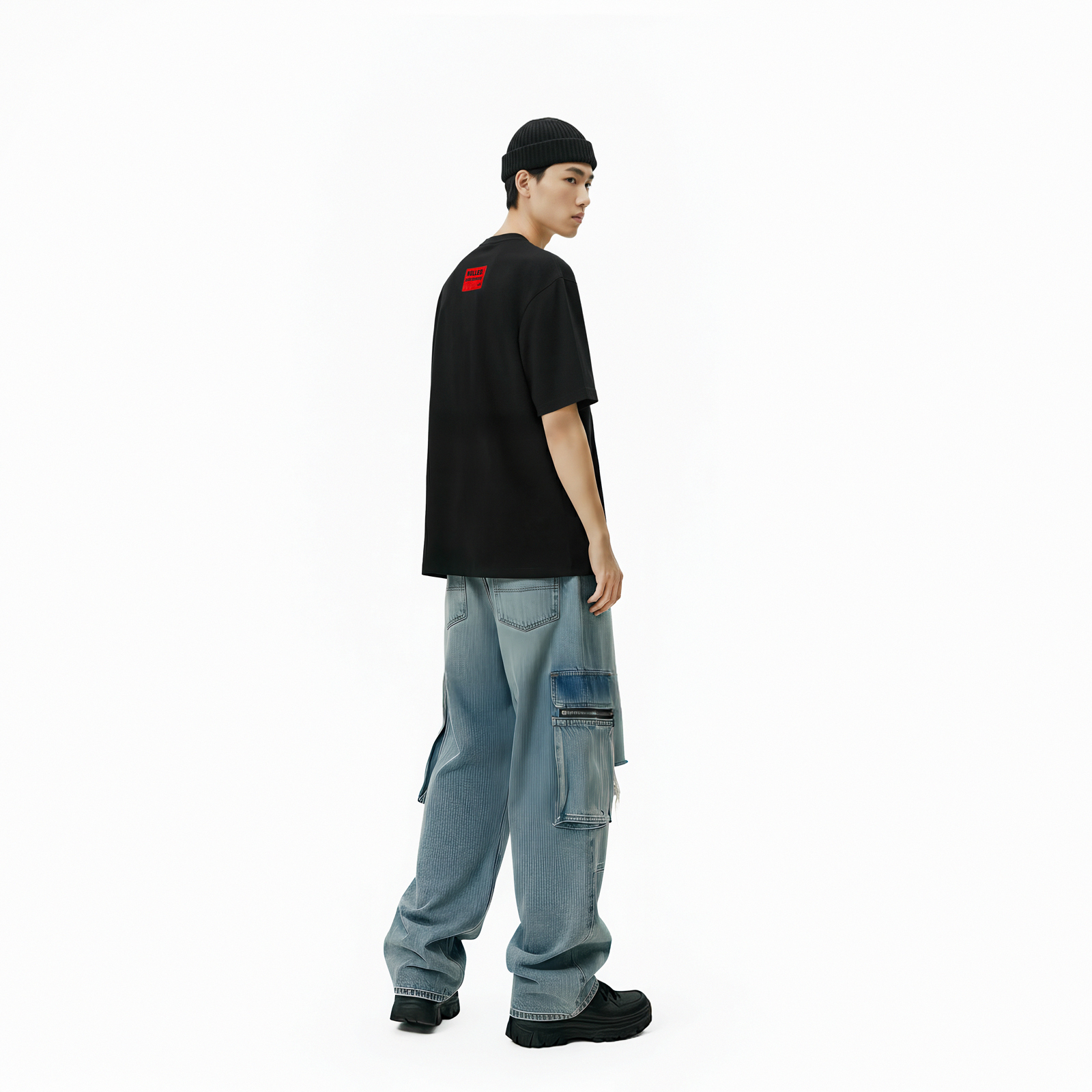Áo thun ngôi sao NULLED 90s Tee N-T23-D