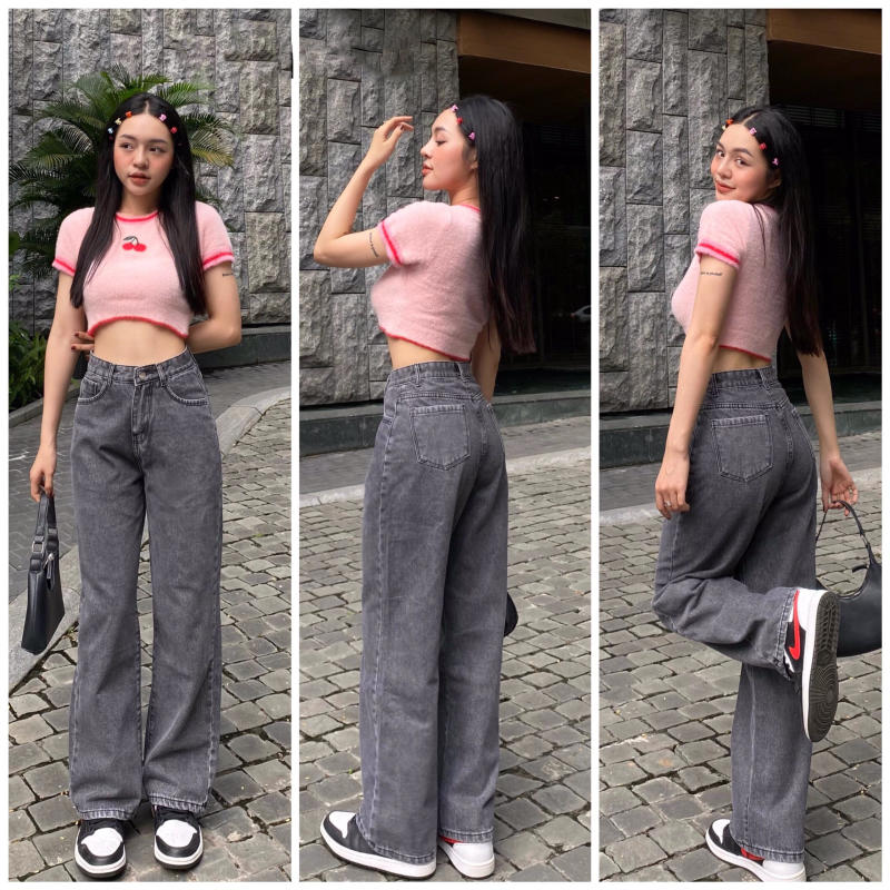 Quần jean local brand nữ DEMI