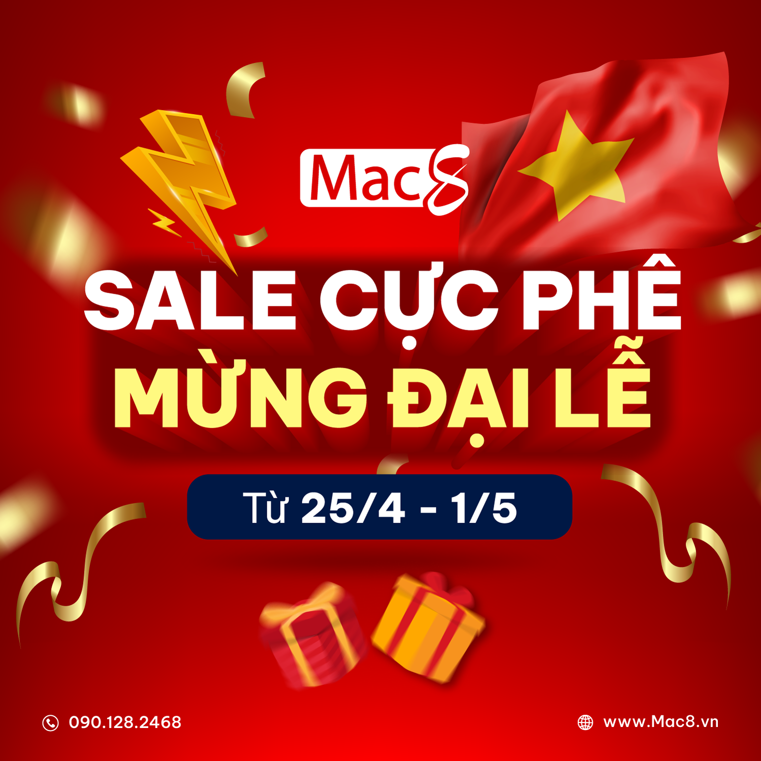 {25.04-01.05.22} SALE CỰC PHÊ MỪNG ĐẠI LỄ 30/4&1/5