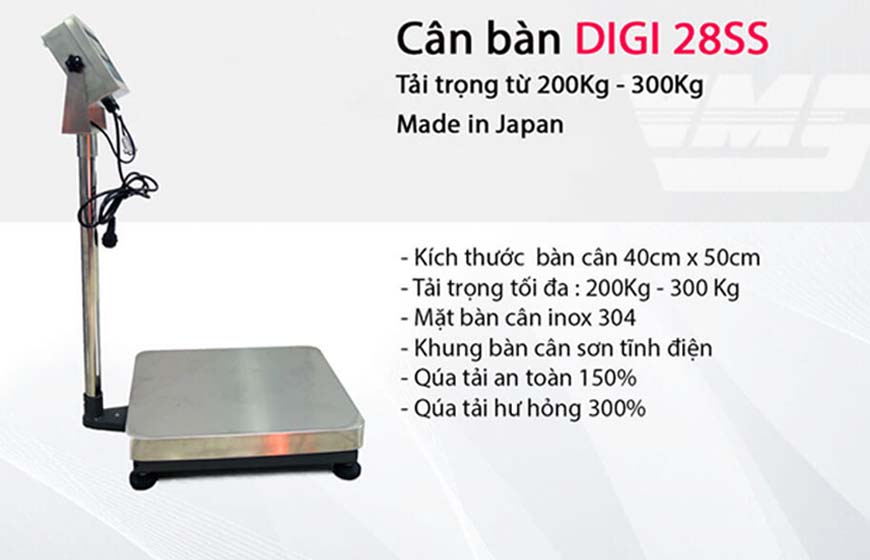 các loại cân điện tử bàn