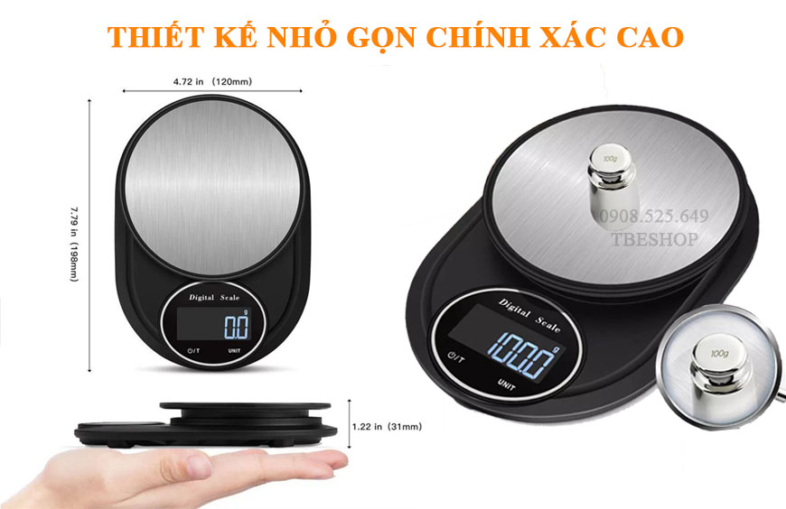 cân điện tử mini 5kg