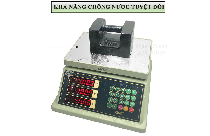 cân điện tử tính tiền chống nước giá tốt