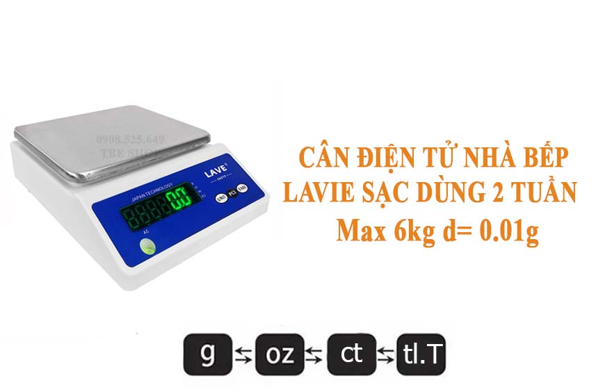 cân tiểu ly 6kg chính xác cao