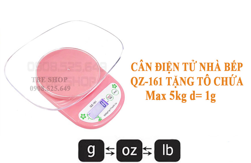 cân điện tử nhà bếp 5kg tphcm