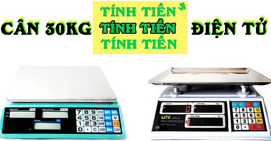 cân tính tiền 30kg cân rau củ