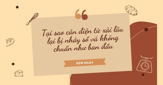 cách khắc phục cân bị nhảy số