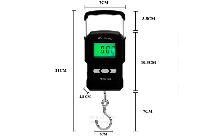 cân mini cầm tay chính hãng a22