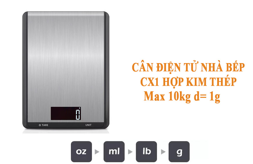 cân điện tử 10kg hợp kim thép sang trọng 10kg