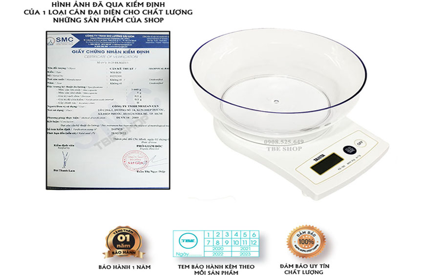 ký hiệu trên cân điện tử