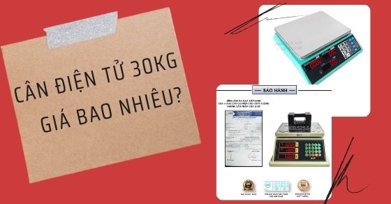 cân điện tử tính tiền 30kg